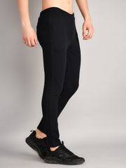 Navy Printed Regular Fit Jogger