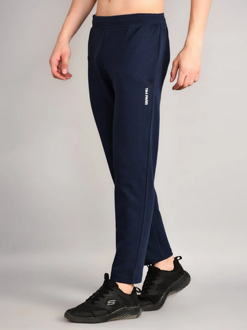 Blue Regular Fit Lounge Pant Tim Paris