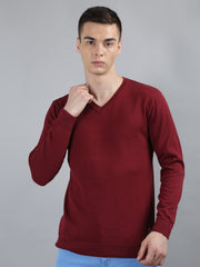 Tim Paris Wine Mock Neck Pullover