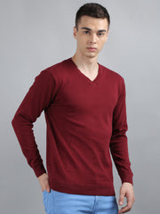 Tim Paris Wine Mock Neck Pullover