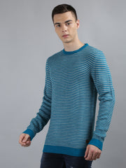 Tim Paris Green Round Neck Pullover