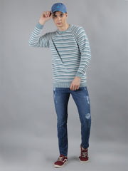 Green Striped Pullovers