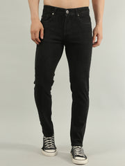 Black Ferdinand Slim Tapered Fit Jeans