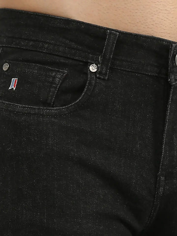 Black Ferdinand Slim Tapered Fit Jeans Tim Paris