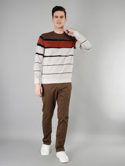 Black Solid Regular Fit Chinos