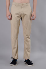 Black Solid Regular Fit Chinos
