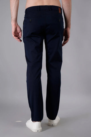 Navy Blue Classic Chinos Tim Paris