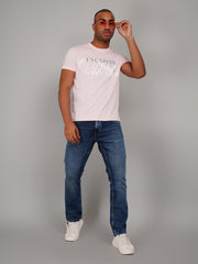Escapism Pink Graphic Print T-Shirt