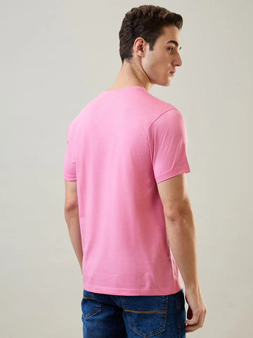 Sea Pink Graphic Print T-Shirt Tim Paris