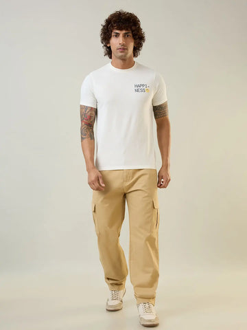Egret Graphic Print T-Shirt Tim Paris
