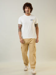 Egret Graphic Print T-Shirt
