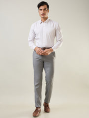 Brown Checkered Formal Shirt