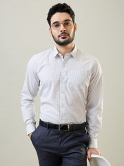 Green Regular Checks Formal Shirt