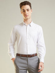 Blue Striped Formal Shirt