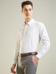 Blue Striped Formal Shirt