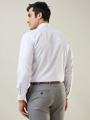 Navy Checkered Formal Shirt