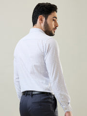 Blue Checkered Formal Shirt