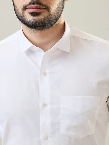 Tim Paris White Formal Shirt Tim Paris