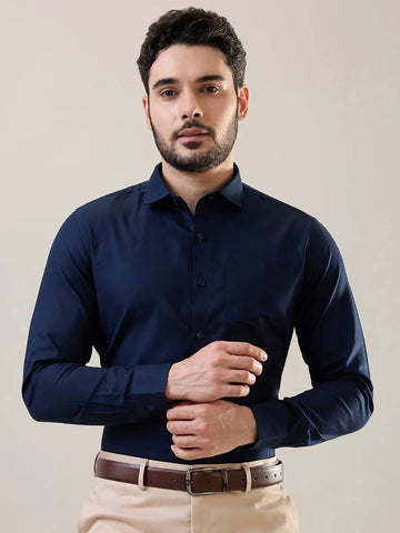 Tim Paris Blue Formal Shirt Tim Paris