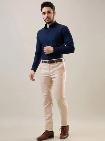 Tim Paris Blue Formal Shirt Tim Paris