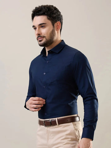 Tim Paris Blue Formal Shirt Tim Paris