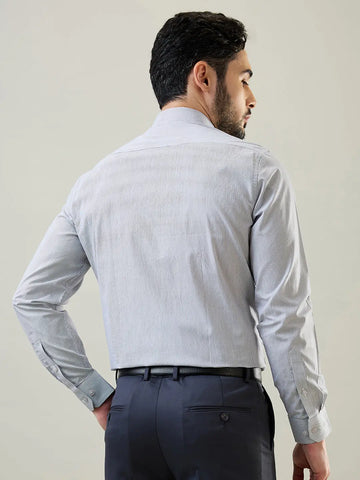 Black Striped Formal Shirt Tim Paris