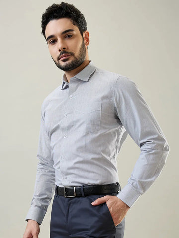 Black Striped Formal Shirt Tim Paris