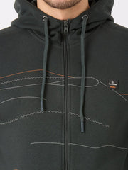 Deep Forest Regular Fit Hoodie TIM PARIS