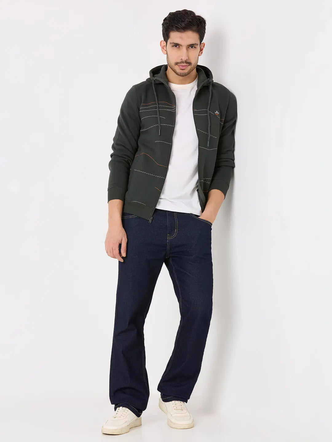 Deep Forest Regular Fit Hoodie TIM PARIS