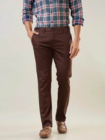 Coffee Louis Slim Tapered Chinos TIM PARIS