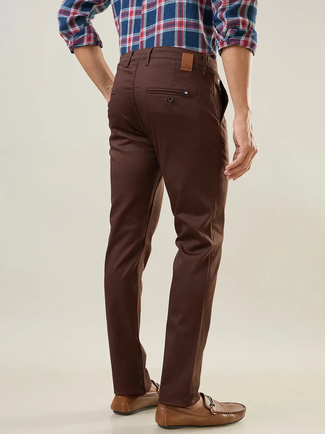 Coffee Louis Slim Tapered Chinos TIM PARIS