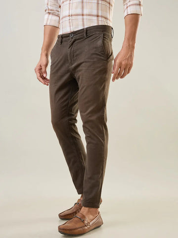 Coffee Louis Slim Tapered Fit Chinos TIM PARIS