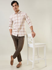 Coffee Louis Slim Tapered Fit Chinos