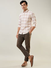 Coffee Louis Slim Tapered Fit Chinos