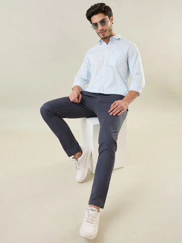 Obsidian Slim Fit Chinos Tim Paris