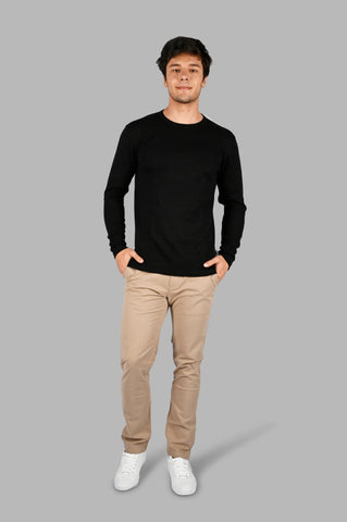Tan Slim Tapered Fit Chinos Tim Paris