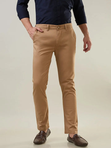 Khaki Slim Fit Chinos Tim Paris