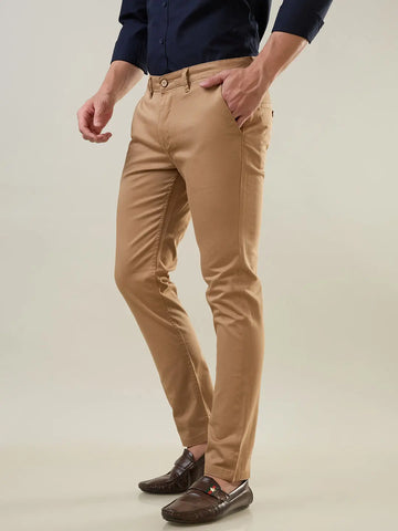 Khaki Slim Fit Chinos Tim Paris
