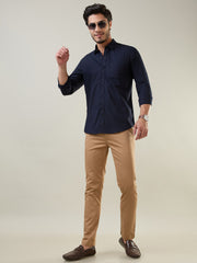 Khaki Slim Fit Chinos
