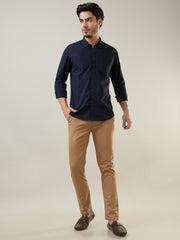 Khaki Slim Fit Chinos