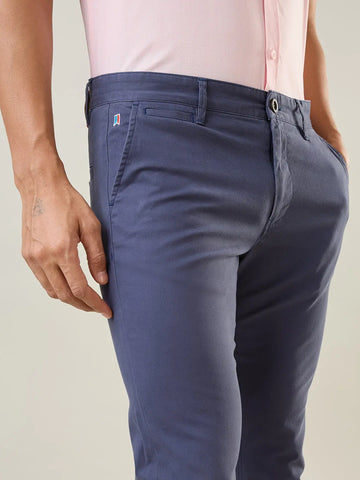 Navy Slim Fit Chinos Tim Paris