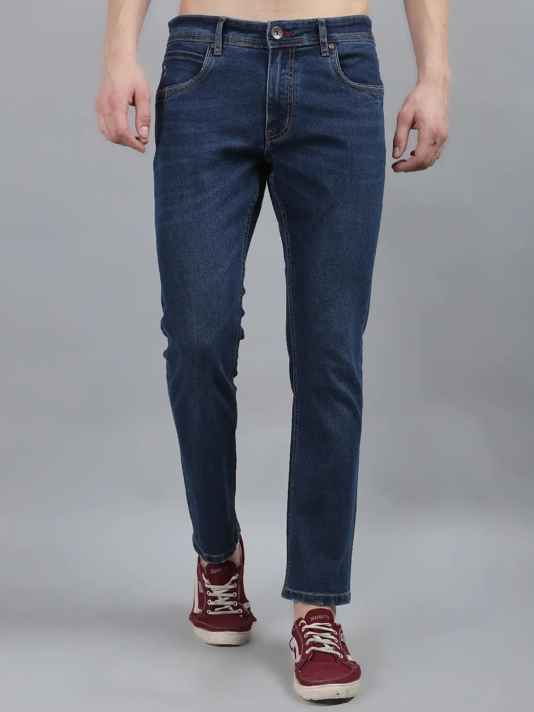 Medium Indigo Hugo Skinny Fit Jeans Tim Paris