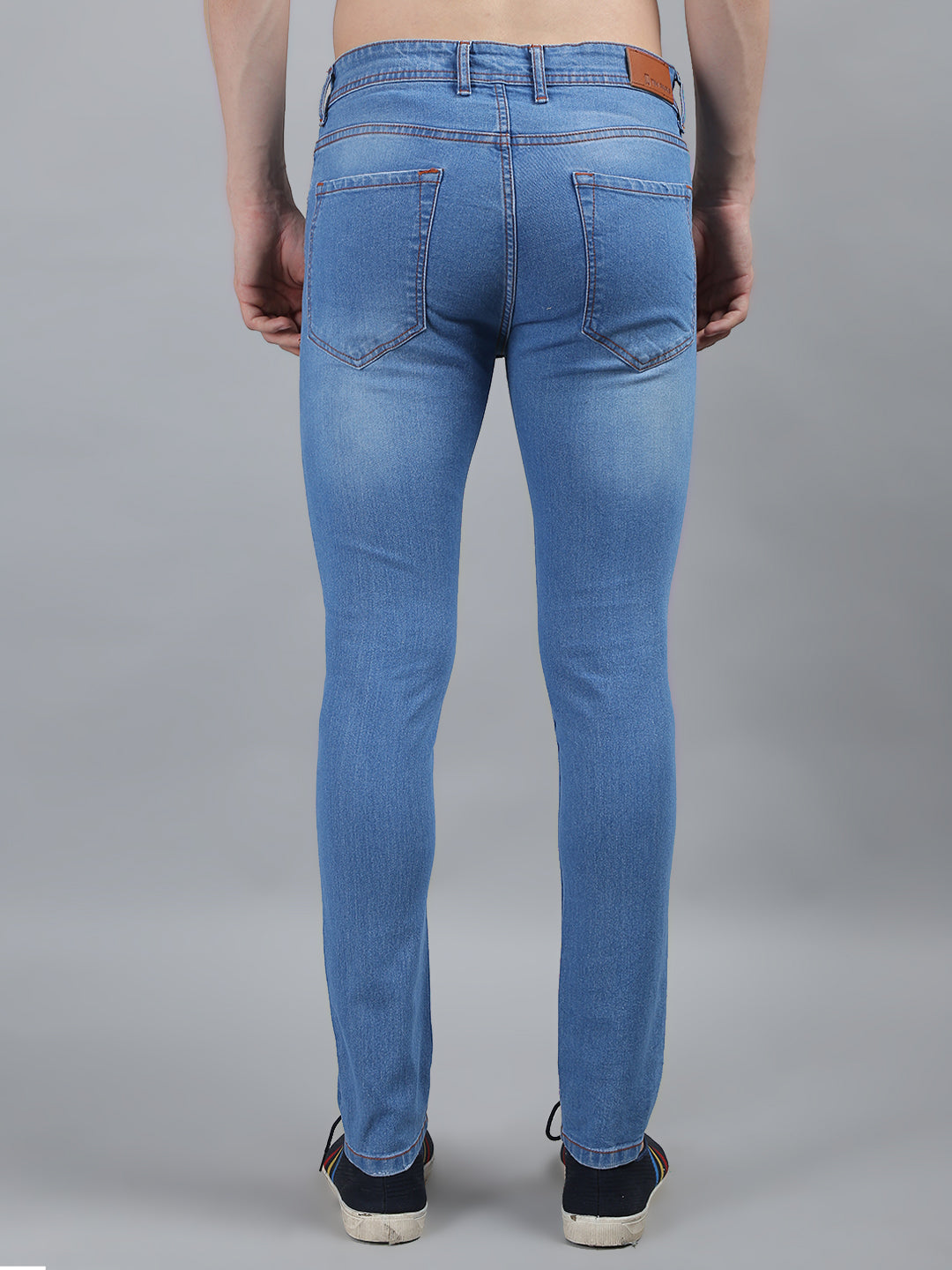 Med Blue Hugo Skinny Fit Jeans