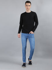 Med Blue Hugo Skinny Fit Jeans