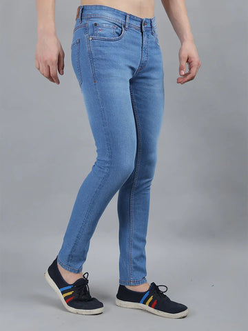Med Blue Hugo Skinny Fit Jeans Tim Paris