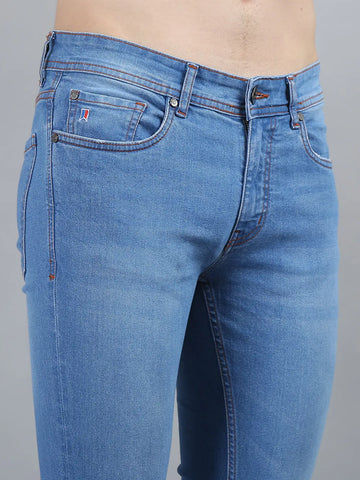 Med Blue Hugo Skinny Fit Jeans Tim Paris