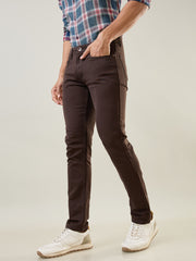Coffee Ferdinand Slim Tapered Fit