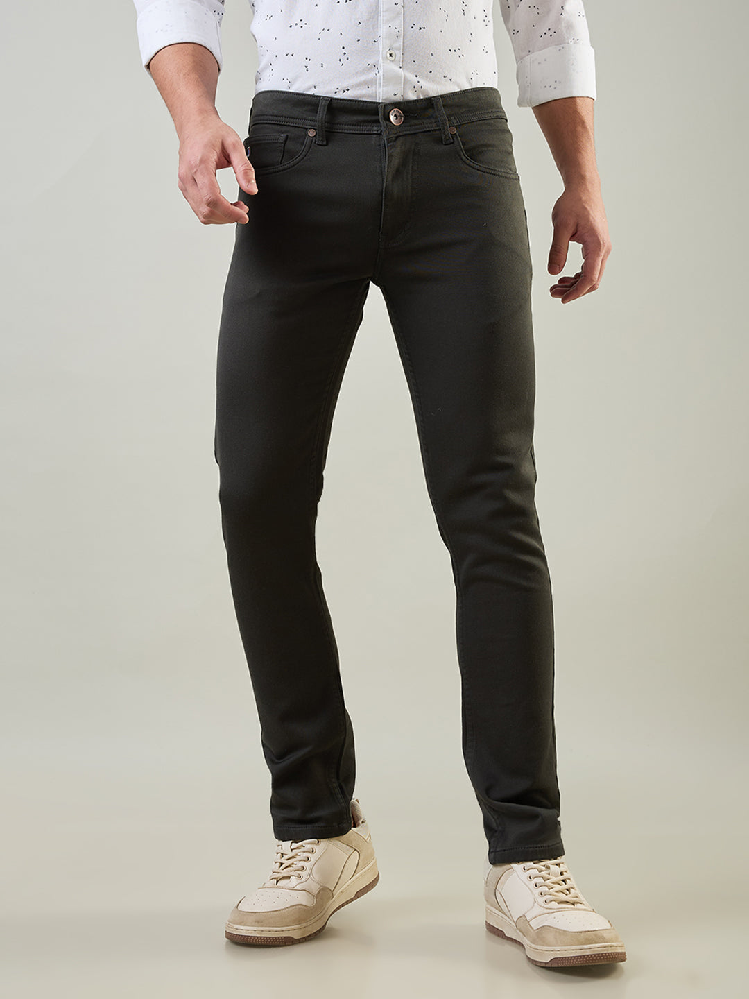 Dark Green Ferdinand Slim Tapered Fit