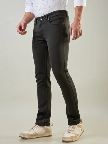 Dark Green Ferdinand Slim Tapered Fit Tim Paris