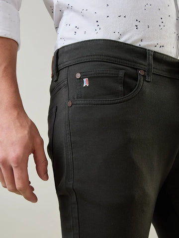Dark Green Ferdinand Slim Tapered Fit Tim Paris